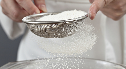 The importance of sifting dry ingredients