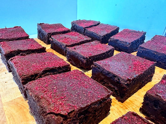 Raspberry Brownies